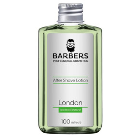 Увлажняющий лосьон после бритья Barbers London, 100 мл